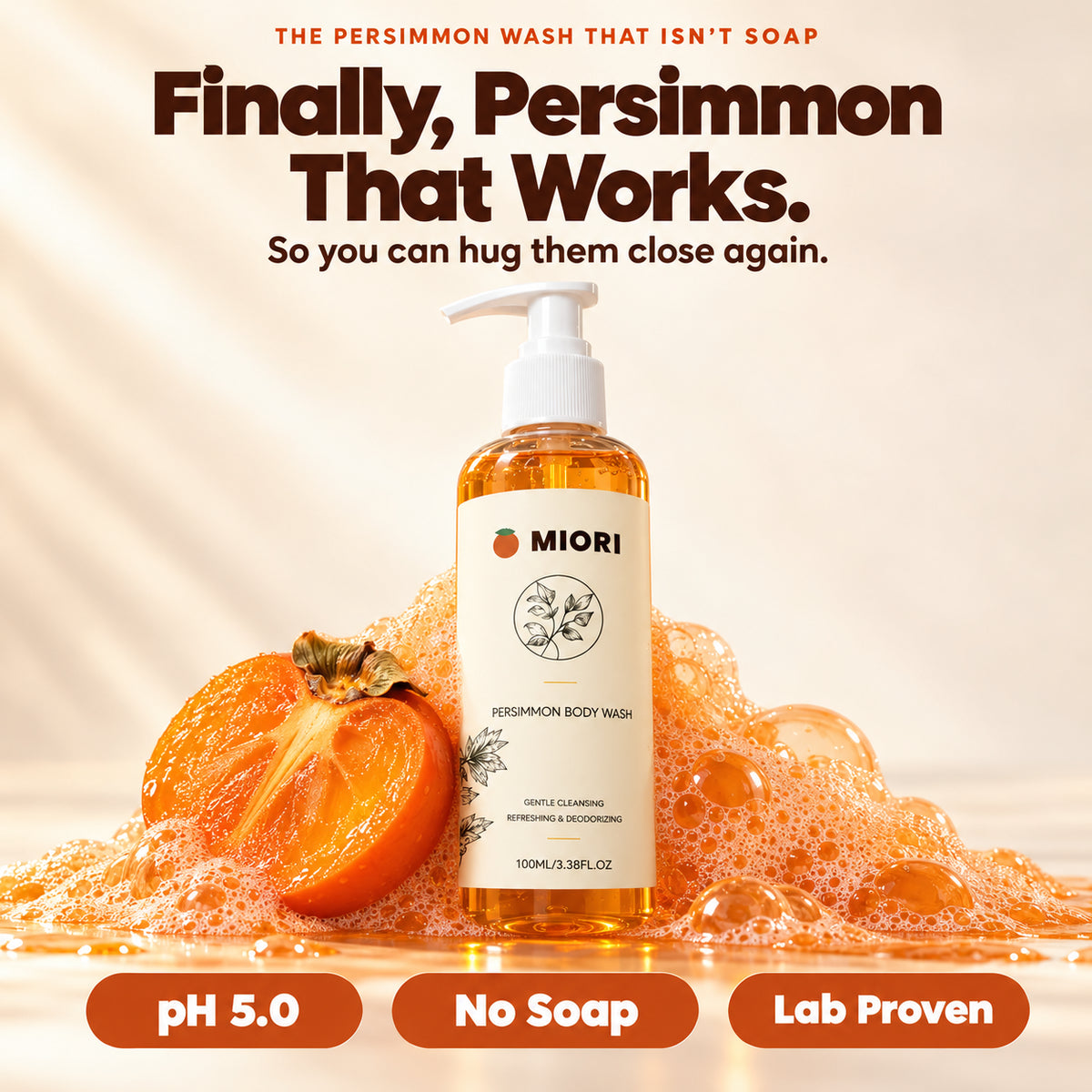Persimmon Body Wash